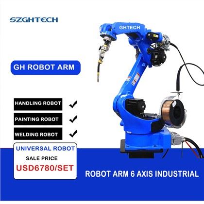 Welding Robot Arm Out Of Cardboard